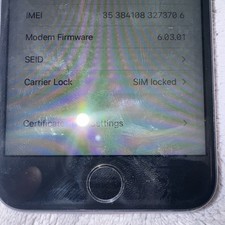 Black iPhone 7 32GB AT T