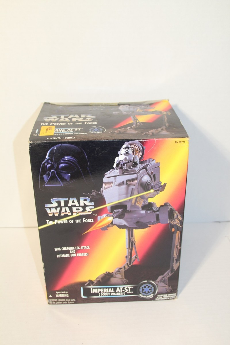 BROKEN STAR WARS vintage Kenner original AT-ST imperial scout Hoth Endor 1995 EUR 49,00 - FR