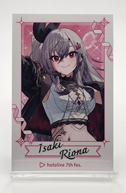 Isaki Riona hololive 7th fes. Ridin' on Dreams Cheki-Style Card Stage 3