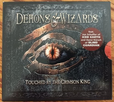 CD Demons & Wizards   Touched By The Crimson King (2005), Digipak, Limited