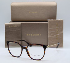 NEW BVLGARI BV 4212 504 HAVANA GOLD AUTHENTIC FRAMES EYEGLASSES 51-17