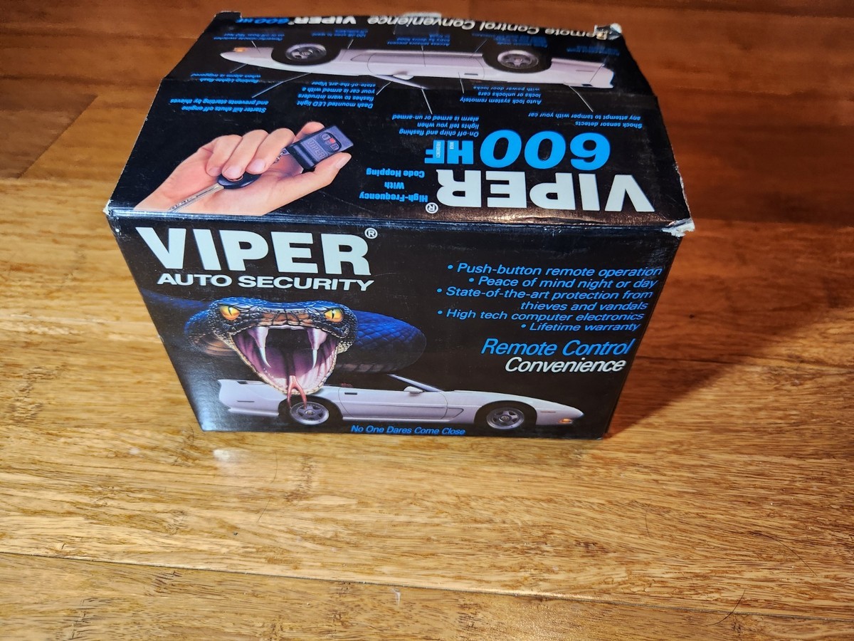 Vintage VIPER 600HF Auto Security Remote Control Alarm System Kit