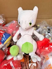 Adorable Shiny Mewtwo 10" Soft Stuffed Anime Plush Doll Teddy Toy