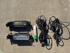 Lowel Tota-Light Tungsten Flood Light Set of 2 "Old Style"