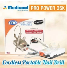 MEDICOOL PRO Power 35K Rechargeable PORTABLE Machine BRAND NEW FREE SHIPPING