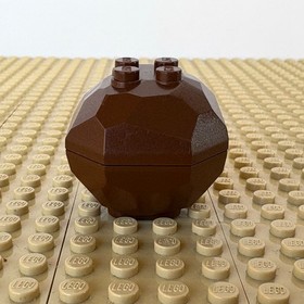 LEGO Rock Raiders: 4 x 4 Brown Rock, 30293, 30294, 4990, ROCK RAIDERS HQ, 1999