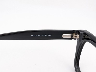 Tom Ford Eyeglasses, Frames Only, TF5178 001 Black, 50-21-145