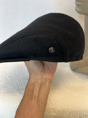 Baldessarini Men's 100% Cashmere Newsboy Flat Cap Hat Size 58 Made in Germany - Picture 12 of 14