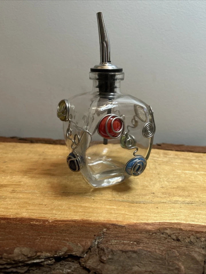 Diseño retro, dispensador de vinagre/aceite. Multicolor Foto 2 de 4