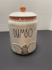 NEW Disney Rae Dunn Dumbo Cookie Jar Canister w Lid Artisan Collection