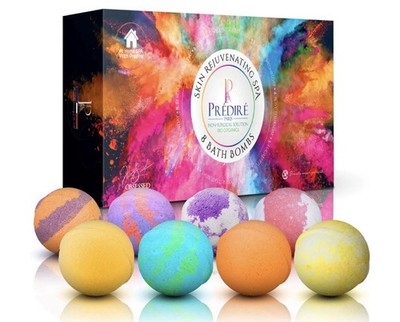  PRÉDIRÉ PARIS 8 Bath Bombs | Skin Rejuvenating Spa MSRP $180