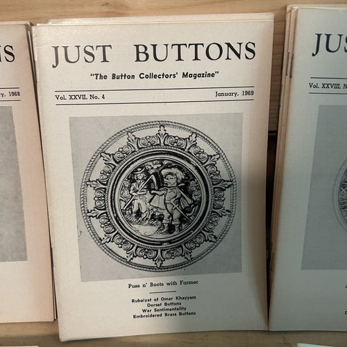 Just Buttons Magazines from 1968 Through 1973 Complete Run Of Years 72 Magazines - Picture 3 of 9