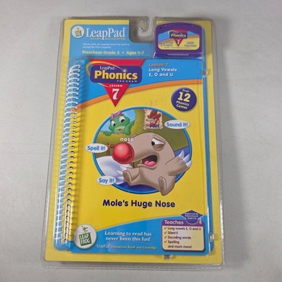 LeapFrog LeapPad Phonics Program Lesson 7   Mole s Huge Nose   NEW   Long Vowels