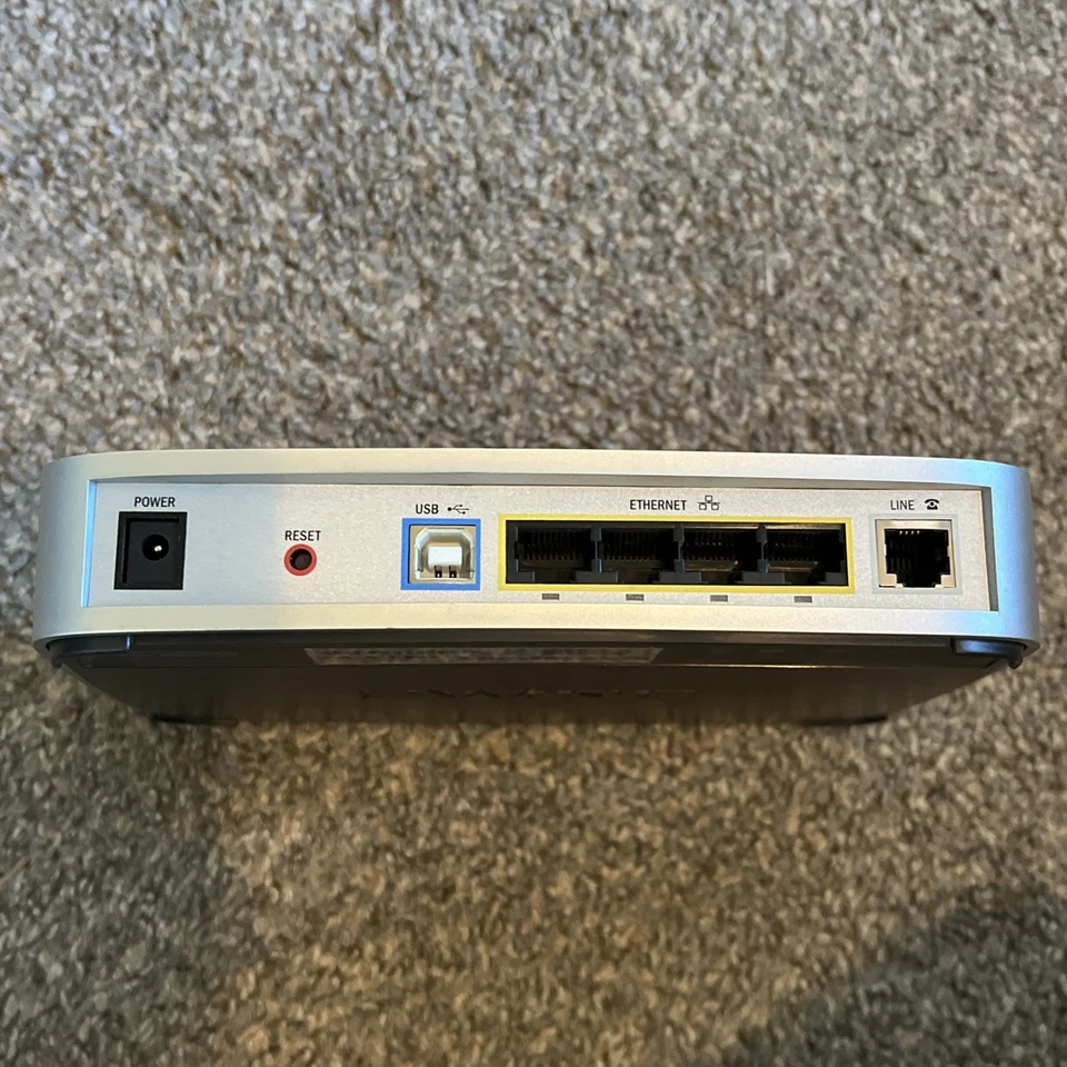 2WIRE MODEM ROUTER - Qwest/Centurylink - 2701HG-D Wi-Fi NO Power Supply - Image 3 of 4