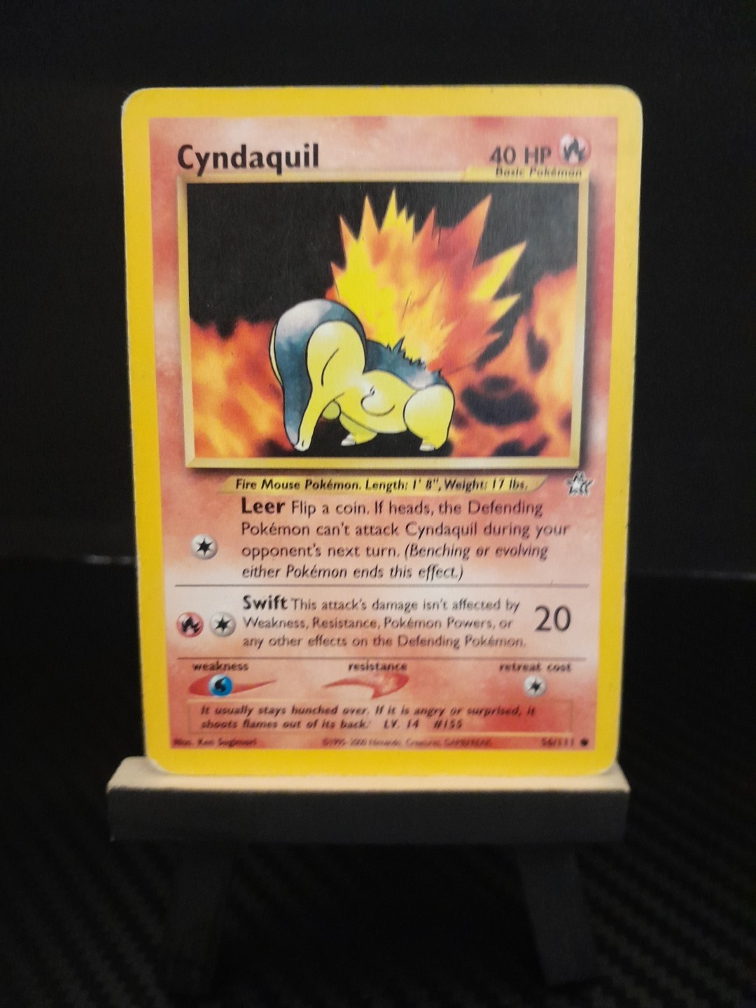 Pokemon - Cyndaquil 56/111 Neo Genesis-Unlimited Edition Regular