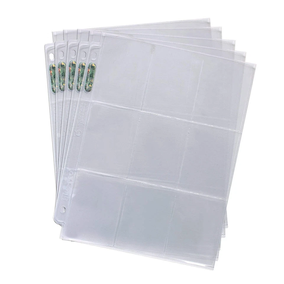 25 Ct Platinum Series 9 Pocket Pages Storage Protection for Standard Size Cards - Image 4 of 4