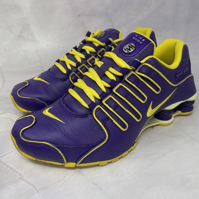 Nike ID Shox NZ Running Shoes Sneakers 445485-993 Womens Sz 6.5 M