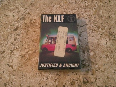 The KLF ''Justified & Ancient'' Sealed Cassette. Arista 07822-12401-4. 1992.