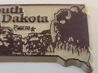 Vintage South Dakota Mount Rushmore Rubber Souvenir Refrigerator Magnet — photo 5