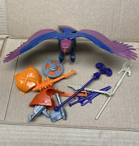 Vintage MOTU He Man Weapons & Accessories Lot 80s Mattel Parts Screech Skeletor