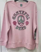 Terra  Sky Grateful Dead Band Sweatshirt Women's Size 3X 24w-26w Dark Rose