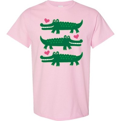 Inktastic Alligator Crocodile Reptile T-Shirt Animals Cute Clothing Girls Childs