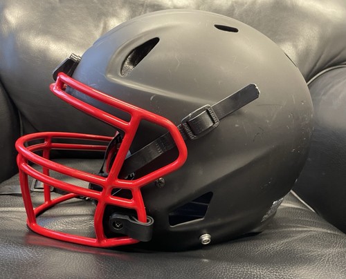 Light Helmets Varsity LS2-CV Adult Large Football Helmet - Black/Red