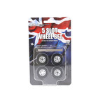 <!--F#f_0-->DDA 1:24 5 Slot Wheels with Tyres & Axles For Holden HQ HJ & Ford XW XY<!--F/-->