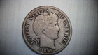 1899-S Silver Barber Dime VG FREE SHIPPING