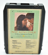 Nat King Cole- A MANY SPLENDORED THING, Vintage 8-Track Tape, 8T-099, Longines