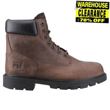 Image of Timberland Pro Sawhorse 2.0 Mens Safety Boots Protective Steel Toe Boots Brown