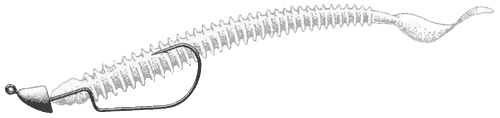 Besitzer Ultra Heads Bullet Typ 5146-018 Größe 1/0 Haken 1/16 oz Gewicht Bass Jigs - Bild 2 von 2