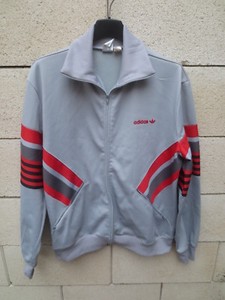 Veste ADIDAS vintage année 80 gris jacket Ventex tracktop jacke 174 M | eBay