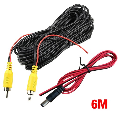 Cable de extensión RCA de video para automóvil para cámara de visión trasera y cable de detección - Imagen 14 de 19