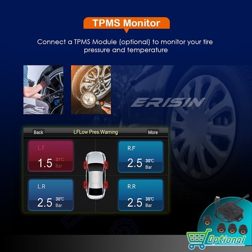 9" Android 13 GPS Autoradio pour VW Tiguan Passat Golf 5 Golf 6 Jetta Skoda Seat - Bild 18 von 24