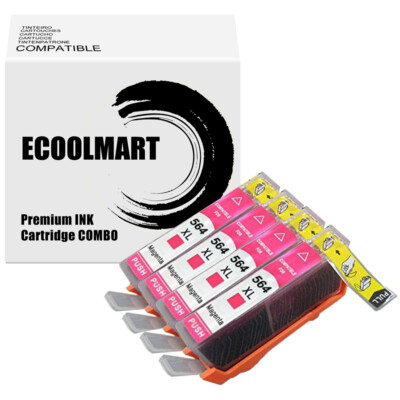 4M Ink Cartridge replace for HP 564XL Photosmart premium C309g C410a C310b