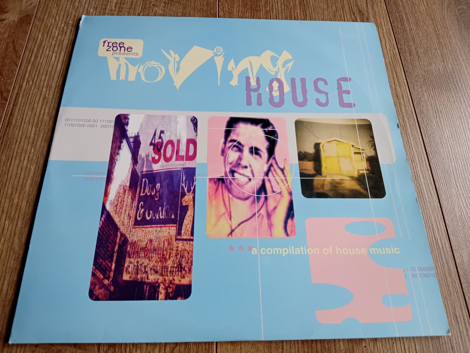 MOVING HOUSE - A COMPILATION OF HOUSE MUSIC, 2x12"" 1996 SSR RECORDS EX