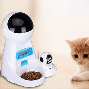 Large Automatic Cat Feeder Pet Food Dispenser 4l For Dog Auto