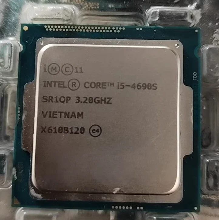 4th Gen Intel Core i5-4690S CPU 3.20GHz (Turbo 3.90GHz) 4-Core 6M LGA-1150 SR1QP - Image 4 of 4