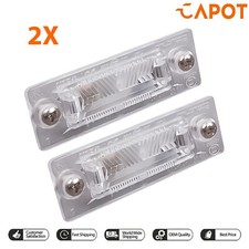 For VW Transporter T5 Golf MK5 Caddy MK3 2X Number Plate Lamp Light Bulb Holder