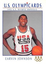 Magic (Earvin) Johnson 1992 Impel U.S. Olympicards #11 Lakers Card  