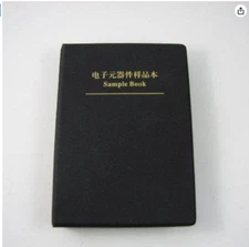 Yageo 0402 Sample Book  170 value x 50pcs chip resistor booklet electronic com..
