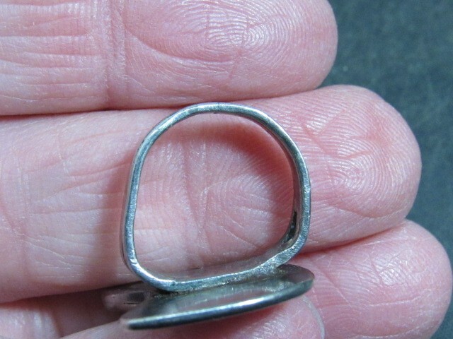 artisan sterling silver ring - image 7