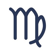 Virgo symbol Vinyl Decal Car Window Laptop Zodiac Sticker