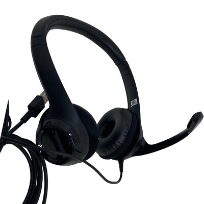   LOGI LOGITECH GAMING HEADSET HEADPHONES WITH MICROPHONE USB WORKS EUC H390 H1