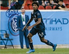 New York City FC Talles Magno  Autographed Signed 8x10 MLS Photo COA #3