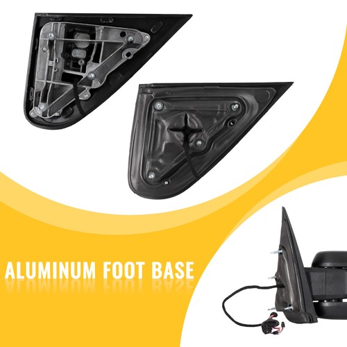 Espejos retrovisores LED parpadeantes eléctricos térmicos 2014-2019 Chevy Silverado GMC Sierra 1500 - Imagen 8 de 9