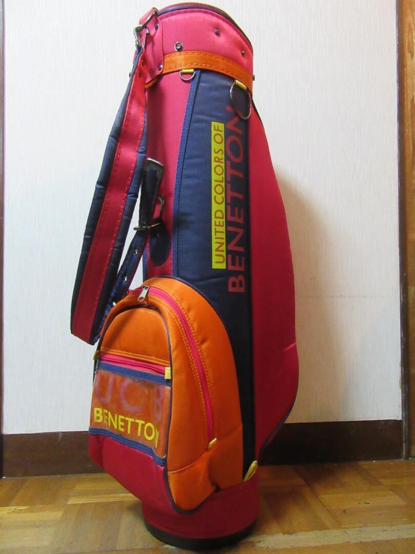 UNITED COLORS OF BENETTON ゴルフバッグ Vintage United Colors of Benetton Golf Bag Multicolor | eBay