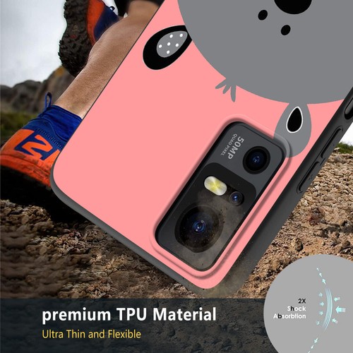 Personalised Cartoon Phone Case For TCL 50 SE/40 SE/501/505 Shockproof TPU Cover - Picture 58 of 74