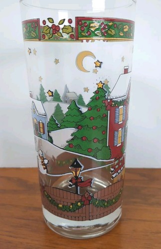 A Christmas Story Susan Winget 15oz Coolers Glasses Tumblers Box Set Of 4 USA 96 - Picture 5 of 9